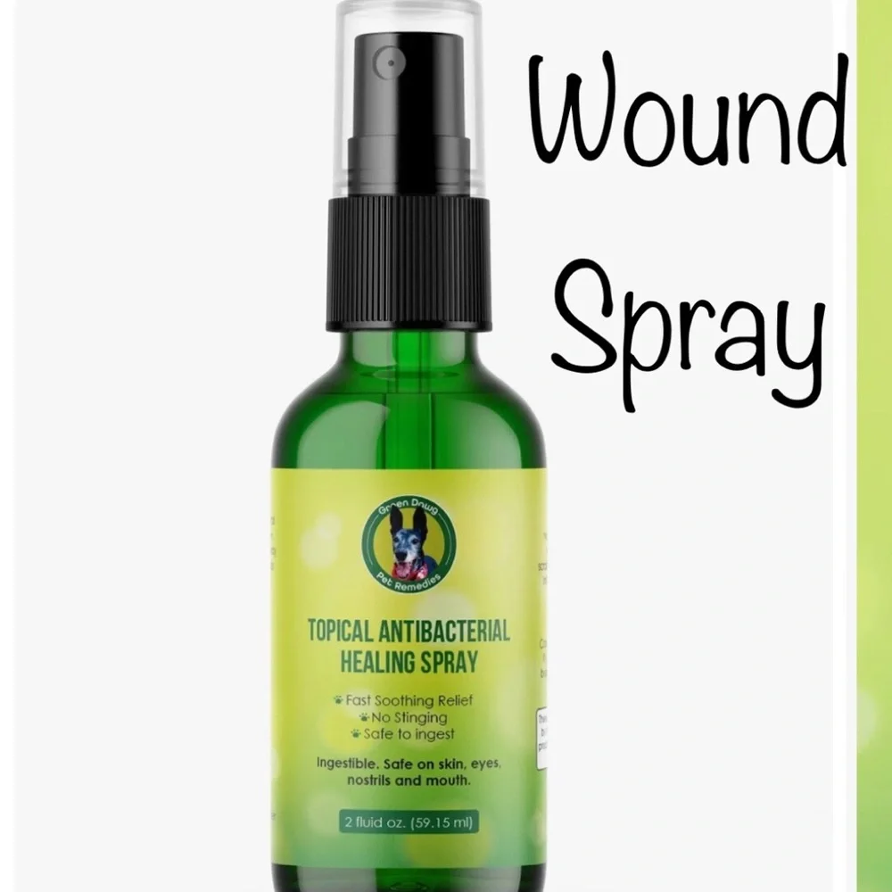 Green Dawg Happy Paws Spray Silver Healing Antibacterial For Dogs and Humans